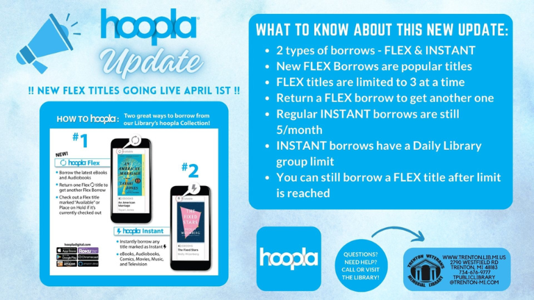 Hoopla Updates