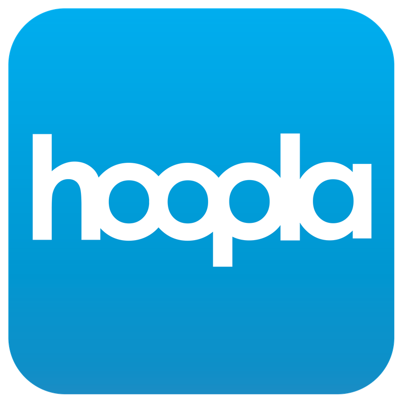 Hoopla logo that links to their website