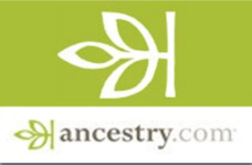 Ancestry.com logo that links to their website
