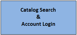 Search Catalog and Log into Account