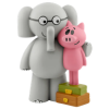 Tonie figurines of Elephant & Piggie characters from Mo Willems books 