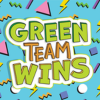 Green Team Wins board game box cover