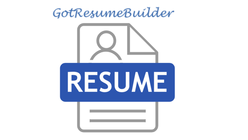 Resume Builder logo that links to their website