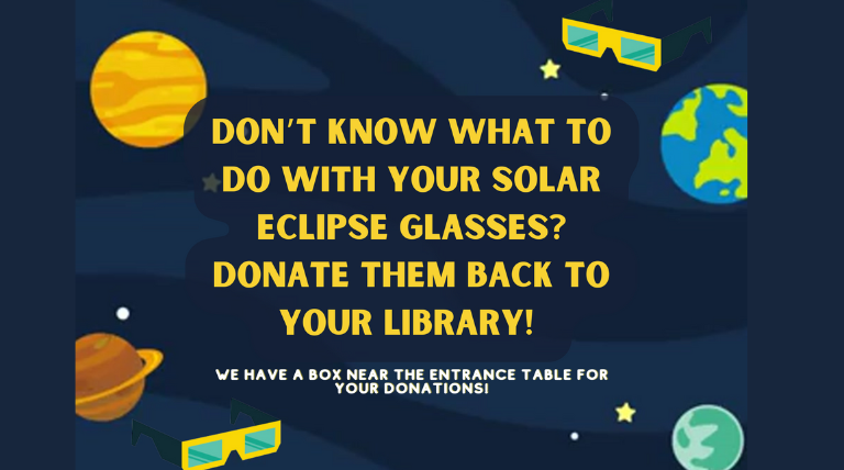 Recycle your Solar Eclipse Glasses