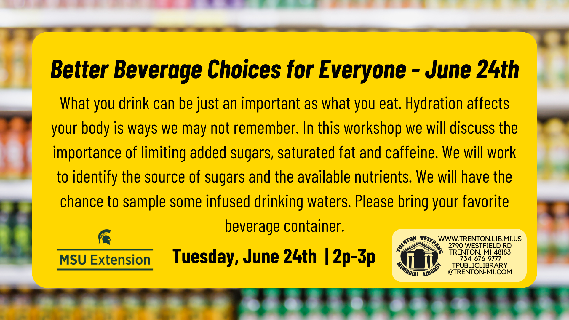 Better Beverage Choices for Everyone