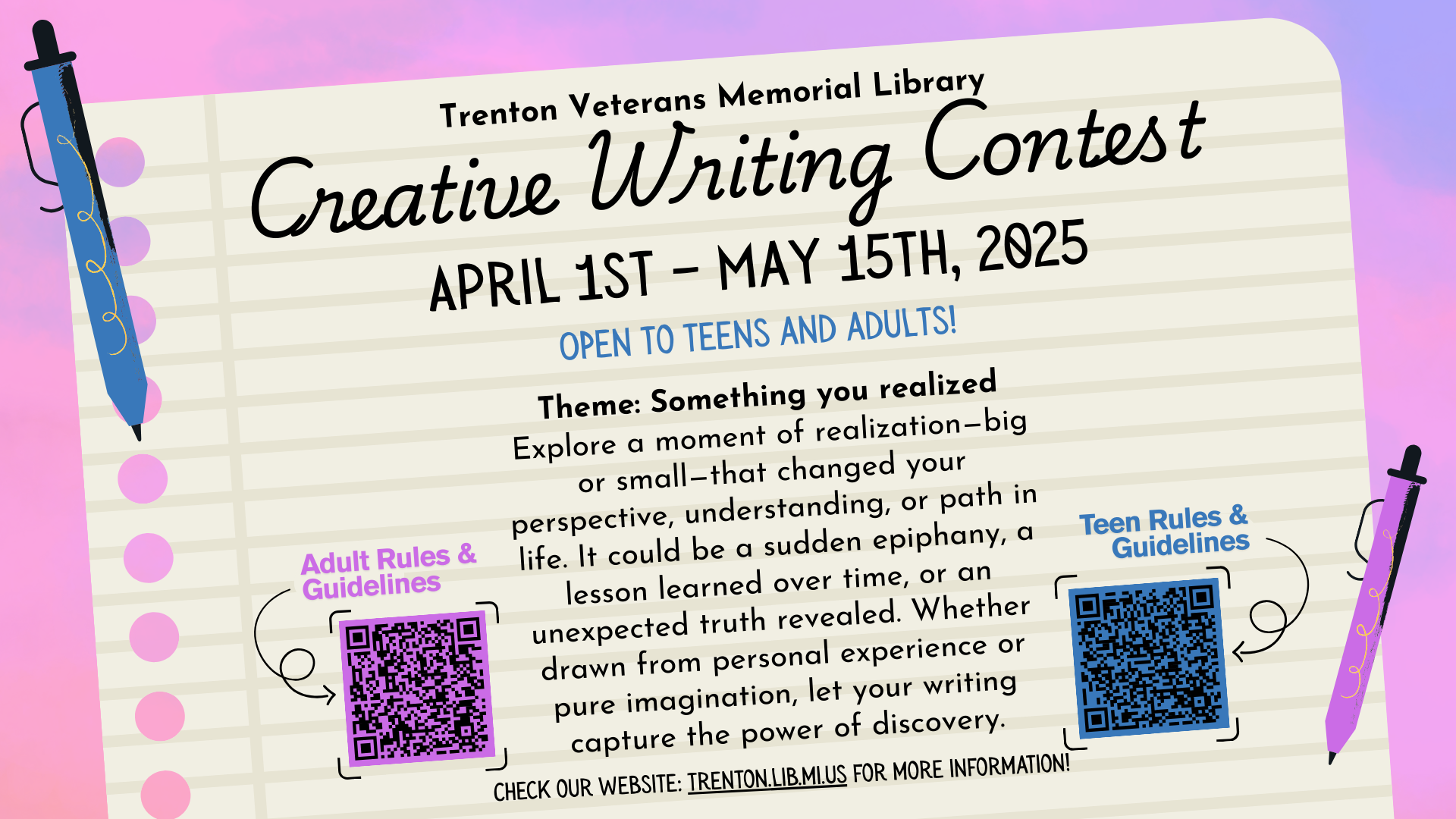Teen & Adult Creative Writing Contests Slide.png